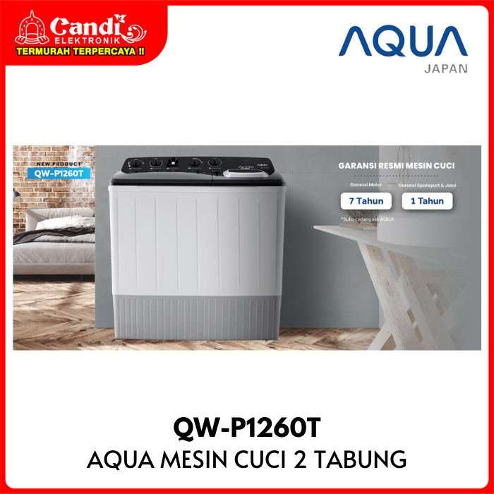 Aqua Washing Machine Twin Tub